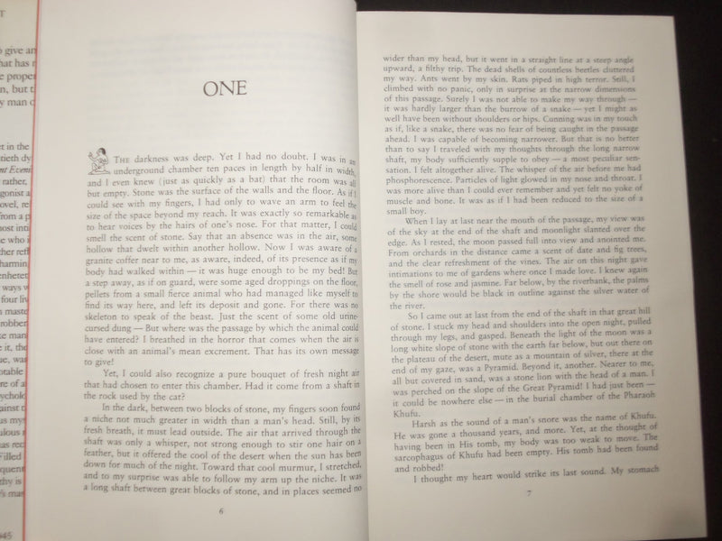 1983 ANCIENT EVENINGS HARDCOVER BOOK BY NORMAN MAILER - 1ST EDITION - KD 9294