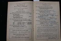 1938 MAY 6 THE ART SOCIETY OF PITTSBURGH PROGRAM - K 2465