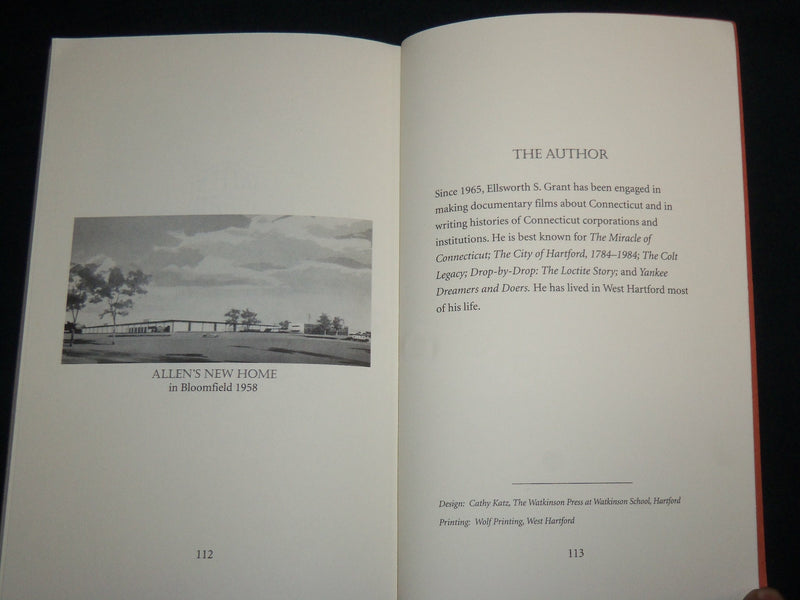 1995 THE ALLEN A MEMOIR SOFTCOVER BOOK SIGNED BY ELLSWORTH S. GRANT - J 6834