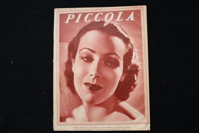 1934 APRIL 3 PICCOLA - ITALIAN MAGAZINE - DOLORES DEL RIO COVER - E 25309