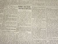 1921 MAY 25 NEW YORK TIMES - OUIMET AND EVANS BEATEN - JONES WINS - NT 8597