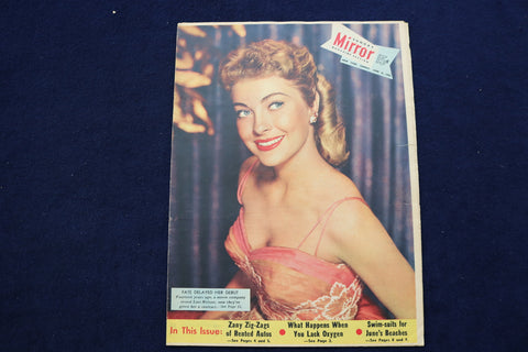 1955 JUNE 5 NY MIRROR MAGAZINE - LORI NELSON COVER - E 22567