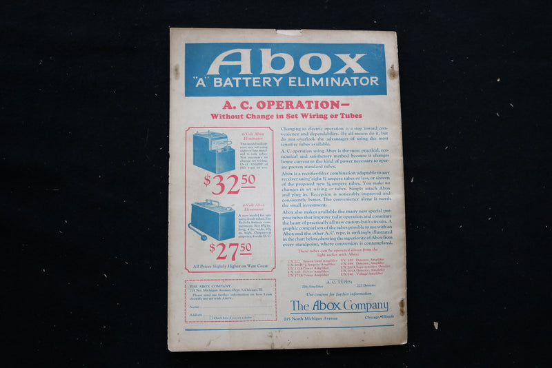 1928 MAY RADIO NEWS MAGAZINE - ELSIE THIEDE COVER - E 10567