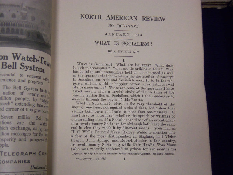 1930 NORTH AMERICAN REVIEW LOT OF 6 ISSUES - GREAT STORIES/ARTICLES - WR 664