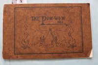1911-1913 THE POW-WOW CALDWELL HIGH SCHOOL YEARBOOK - IDAHO - LOT OF 2 - K 2580