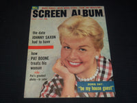 1957-1958 NOV-JAN SCREEN ALBUM MAGAZINE - DORIS DAY COVER - E 14329