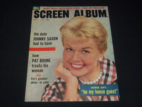 1957-1958 NOV-JAN SCREEN ALBUM MAGAZINE - DORIS DAY COVER - E 14329