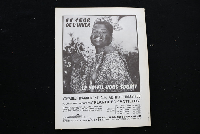1965 JUNE L'OEIL MAGAZINE - A BEAUTIFUL ILLUSTRATION COVER - E 9851