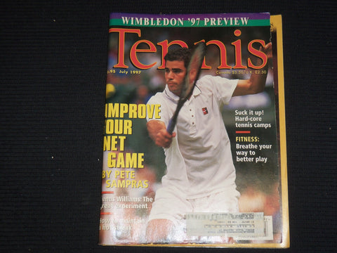 1997 JULY TENNIS MAGAZINE - PETE SAMPRAS COVER - E 9745