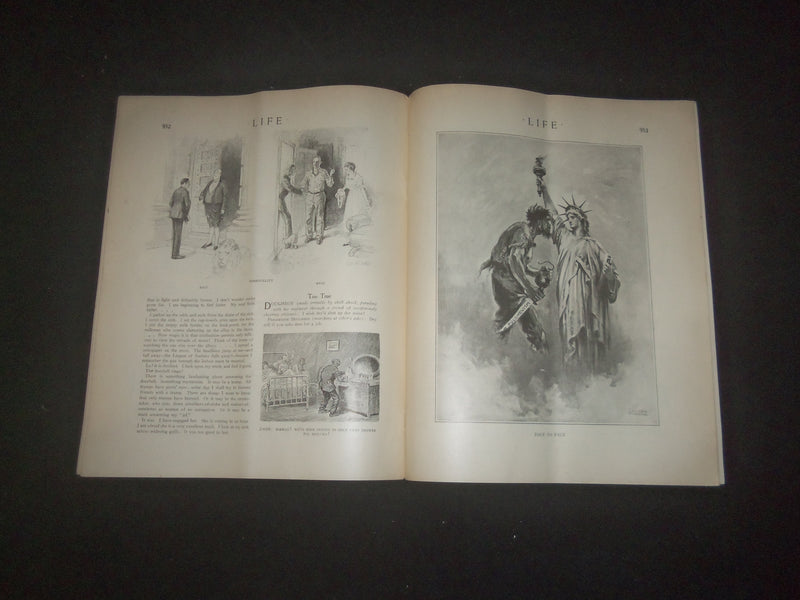 1919 MAY 29 LIFE MAGAZINE - HISTORY REBEATS ITSELF - L 769E