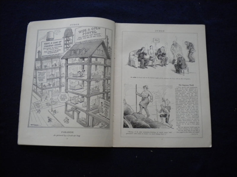 1927 JULY 2 JUDGE MAGAZINE - ARCTIC NUMBER - ICE BABY - B 436B