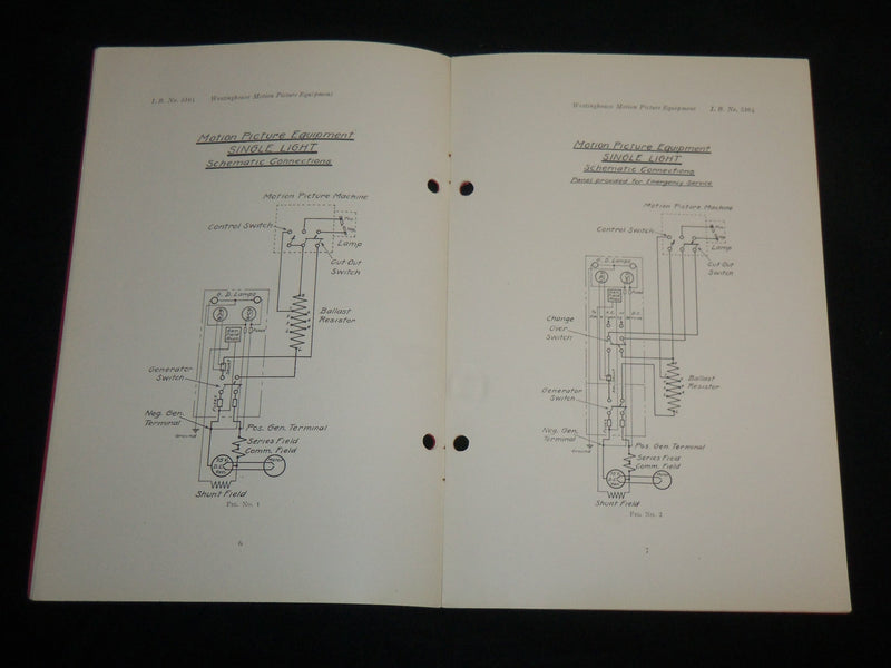 1940'S WESTINGHOUSE MOTOR GENERATOR EQUIPMENTS CATALOG BOOK #5164 - J 6665