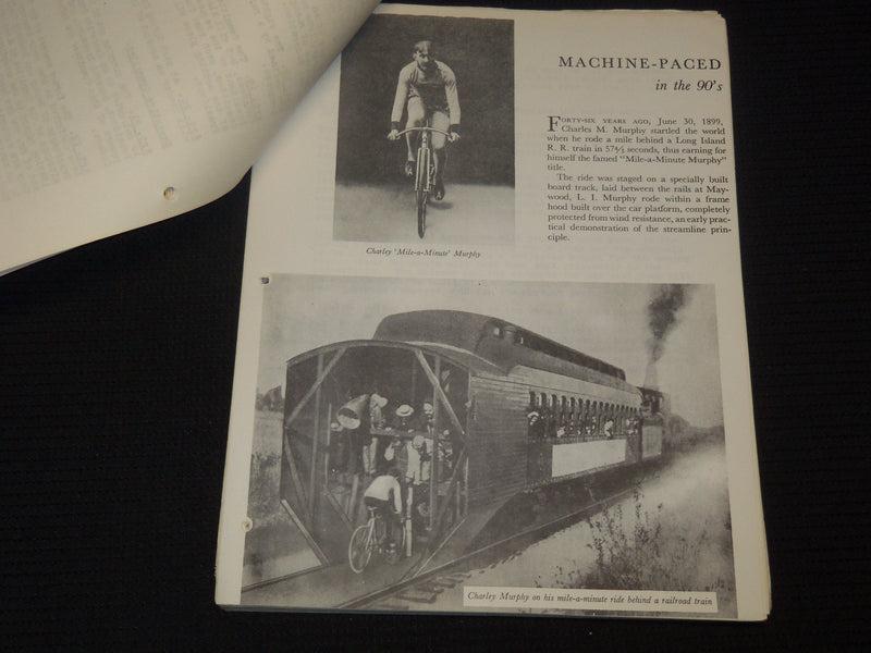 1963 UNION CYCLIST INTERNATIONAL RULES & REGULATIONS - PARIS CONGRESS - KD 5293K