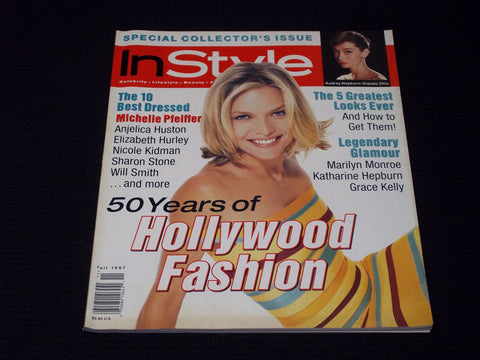 1997 FALL IN STYLE MAGAZINE - MICHELLLE PFEIFFER FRONT COVER - E 16960