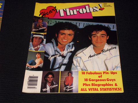 1985 AUTUMN HEART THROBS MAGAZINE - GEORGE MICHAEL ANDREW RIDGELEY - E 14363