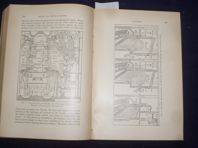 1921-22 TRANSACTIONS OF AMERICAN SOCIETY OF ENGINEERS SOFTCOVER -2 VOLS- KD 9110