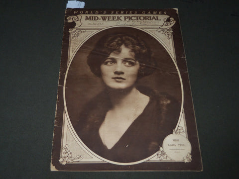 1921 OCTOBER 20 MID-WEEK PICTORIAL MAGAZINE SECTION - WORLD SERIES - J 3251