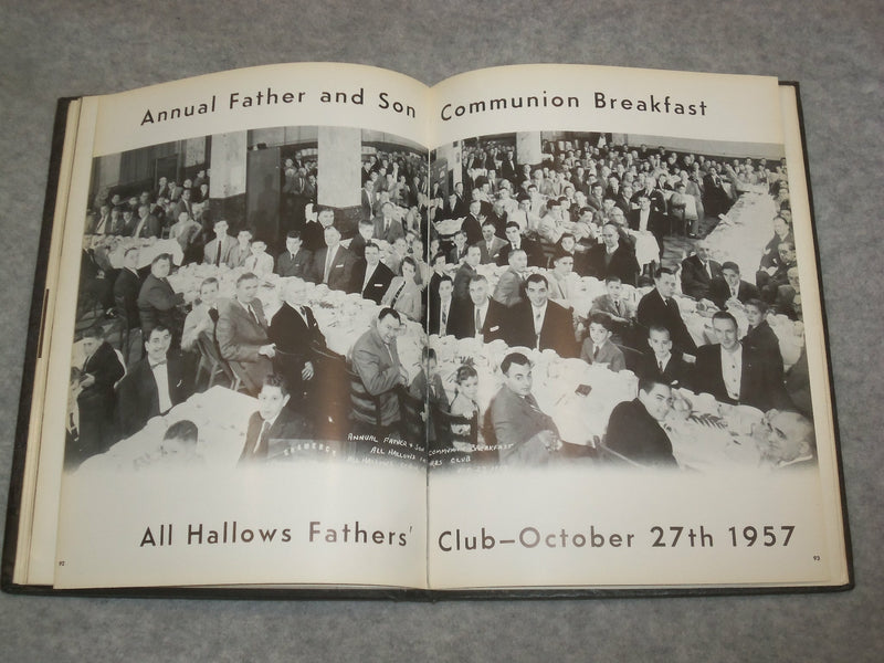 1958 HALLOWEEN ALL HALLOWS HIGH SCHOOL YEARBOOK - BRONX, NY - YB 1996