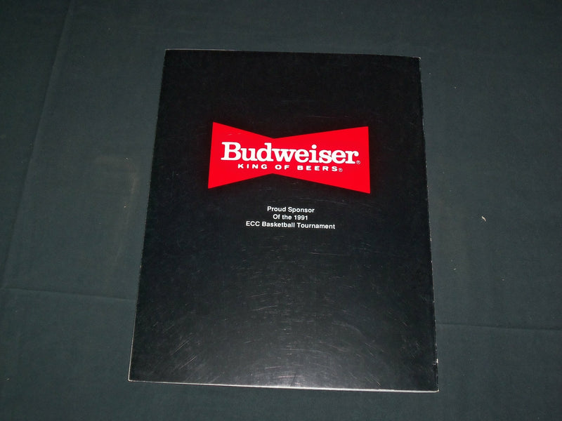 1990-1991 EAST COAST CONFERENCE BASKETBALL MEDIA GUIDE - J 3868