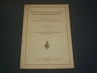 1925 ERGEBNISSE DER EXAKTEN NATURWISSENSCHAFTEN GERMAN BOOK - J 5923