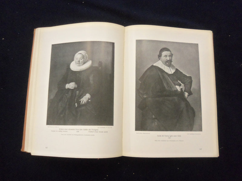 1921 FRANS HALS HARDCOVER BOOK - GERMAN TEXT - KD 8349