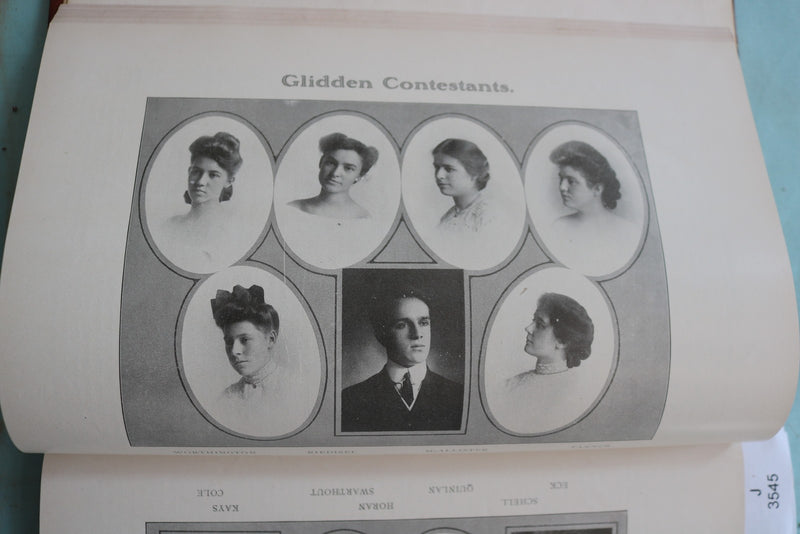 1905-1906 NORTHERN ILLINOIS NORMAL SCHOOL - BOUND VOLUME - KD 9651