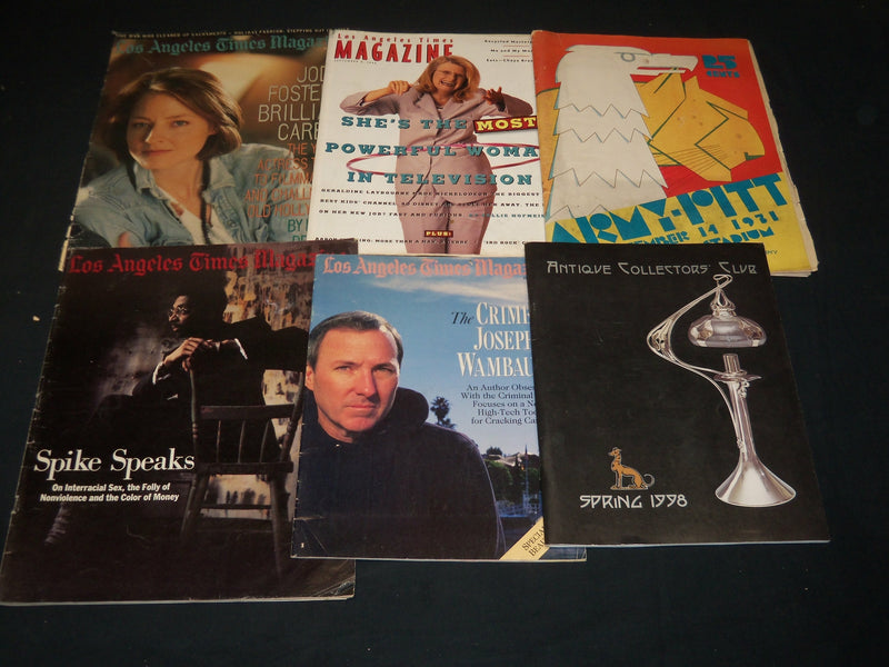 ASSORTED MAGAZINES & PERIODICALS CLEARANCE LOT OF 34 - O 2984