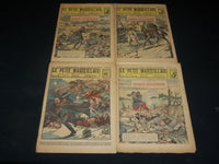 LE PETIT MARSEILLAIS SUPPLEMENT ILLUSTRE - GUERRE EUROPEENNE LOT OF 22 - O 3021