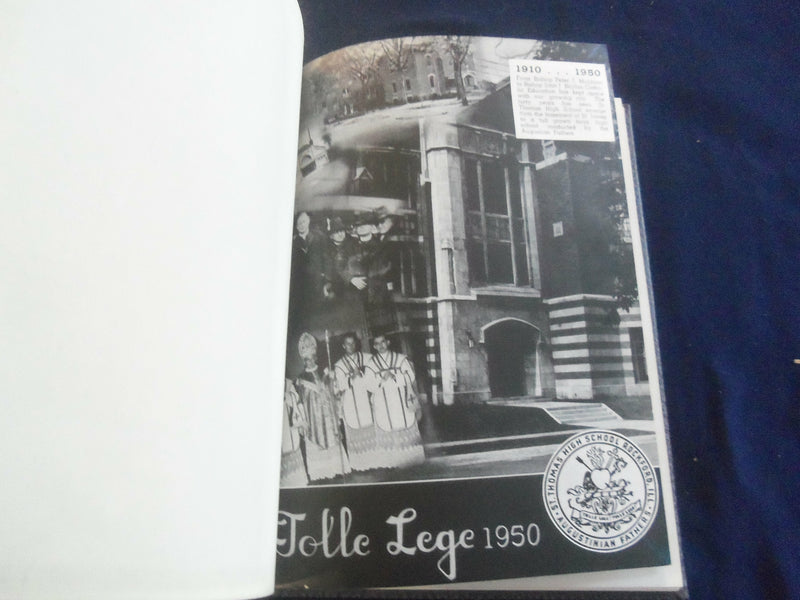 1950 FOLLE LEGE ST. THOMAS HIGH SCHOOL YEARBOOK - ROCKFORD, ILLINOIS - YB 2731