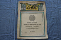 1916 APRIL 22 THE WASP MAGAZINE- GREAT COVER, PHOTOS, STORIES & ADS - SP 4785L