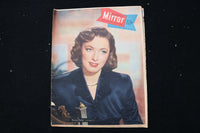 1949 JANUARY 23 SUNDAY MIRROR MAGAZINE - ELEANOR PARKER COVER - E 26296