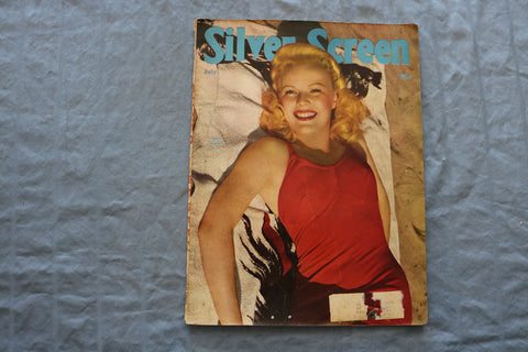 1946 JULY SILVER SCREEN MAGAZINE - JUNE HAVER COVER - SP 1196V