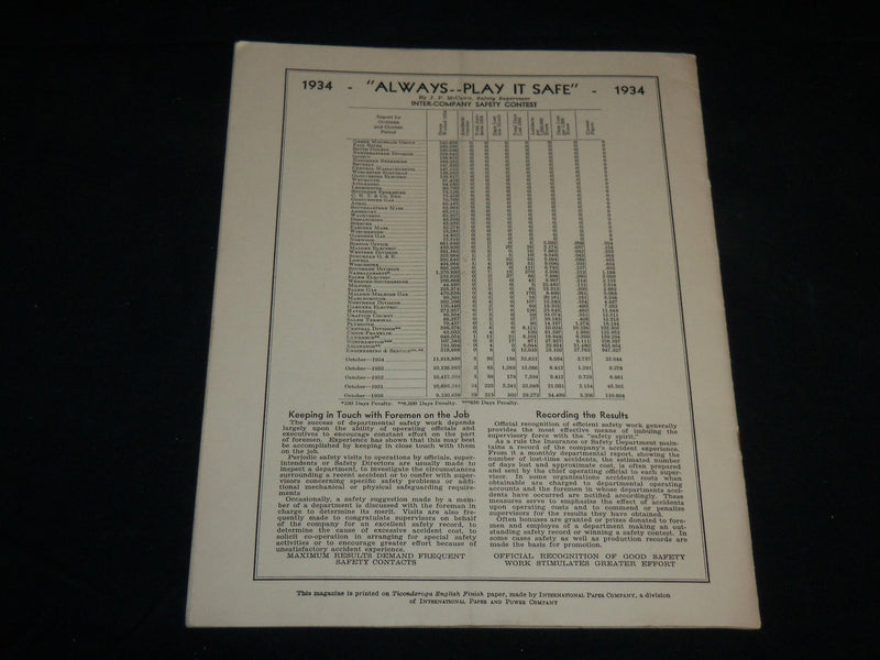 1934 DECEMBER CONTACT NEW ENGLAND POWER MAGAZINE - VOLUME 15 NO. 12 - J 6662