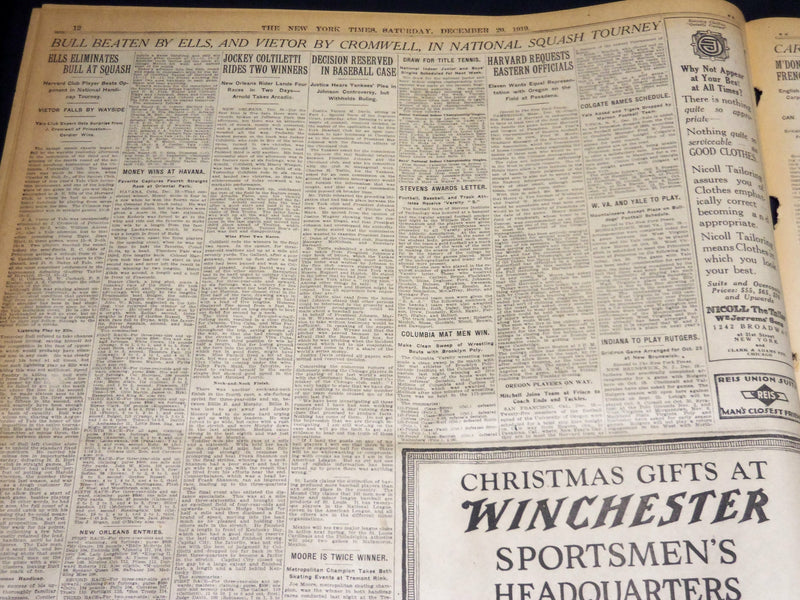 1919 DECEMBER 20 NEW YORK TIMES - LORD FRENCH ATTACKED FROM AMBUSH - NT 8537