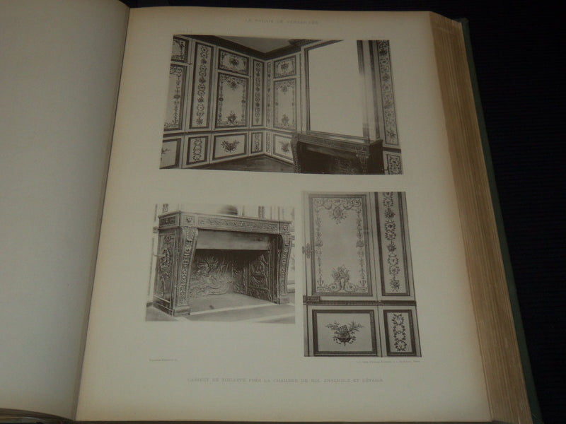 1899 VERSAILLES ET DES TRIANONS PAUL FAVIER FRENCH ARCHITECTURE FOLIO - Z 266