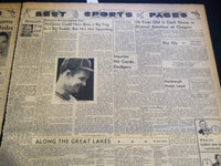 1941 AUG 5 CLEVELAND NEWS NEWSPAPER - C. I. O BARS A. F. L AT ALUMINUM - NT 7400