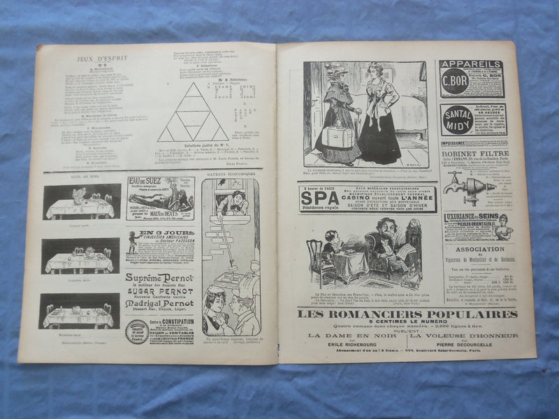 1899 DEC 23 LE SOURIRE MAGAZINE - ILLUSTRATED COMEDY - FRENCH TEXT - SP 4864C