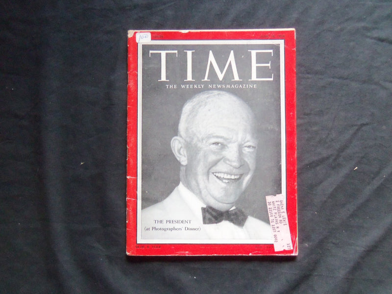 1956 JUNE 18 TIME MAGAZINE - PRESIDENT DWIGHT D. EISENHOWER - T 1542