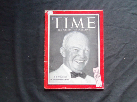 1956 JUNE 18 TIME MAGAZINE - PRESIDENT DWIGHT D. EISENHOWER - T 1542