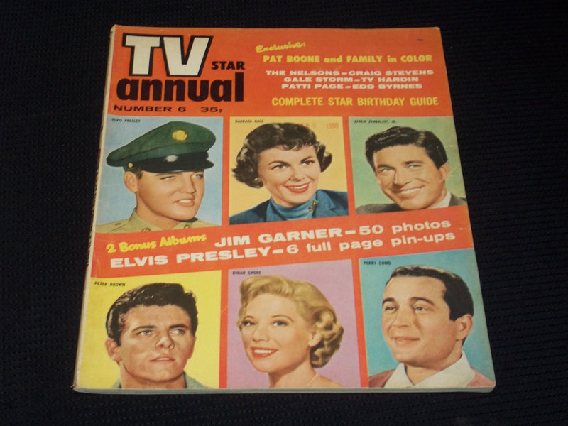 TV STAR ANNUAL #6 MAGAZINE - PERRY COMO DINAH SHORE FRONT COVER - E 3053