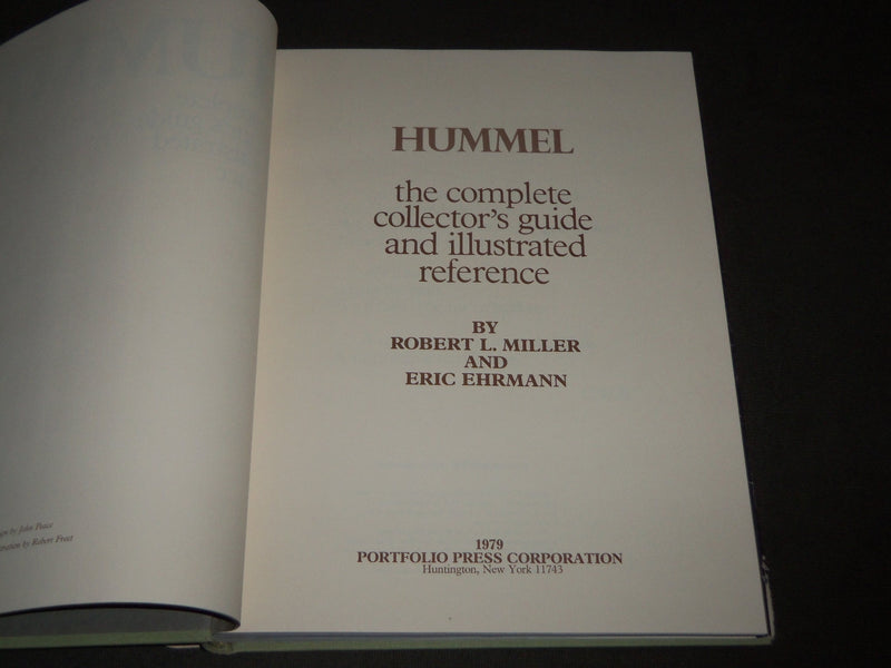 1979 HUMMEL THE COMPLETE COLLECTOR'S GUIDE BOOK BY MILLER & EHRMANN - I 1630