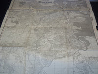 1926 LARGE MAP OF THE CITY OF BOSTON - APPROX. 32