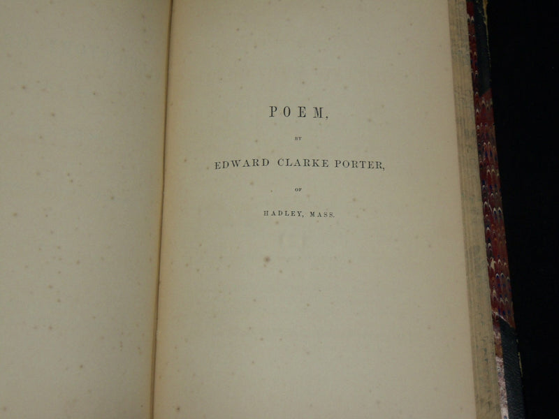 1857-1858 YALENSIA THE YALE LITERARY MAGAZINE BOUND VOLUME NO. 23 - KD 6042