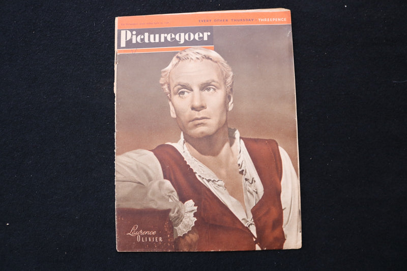 1948 APRIL 24 PICTUREGOER MAGAZINE - LAWRENCE OLIVIER COVER - E 25982