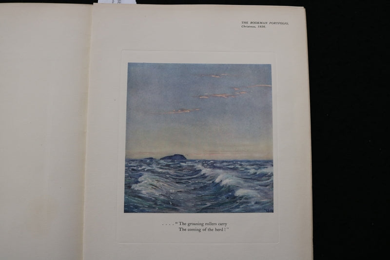 1926 SEA AND SUSSEX - BOOKMAN PORTFOLIO - MAXWELL COLOR ILLUSTRATIONS - K 2432