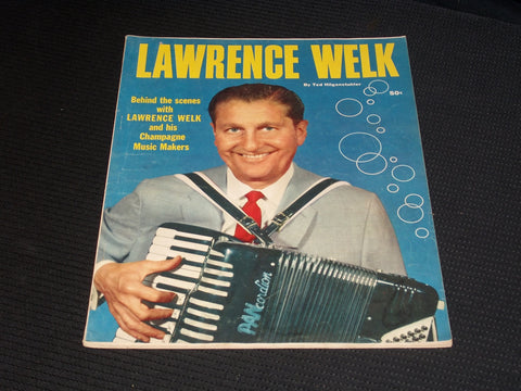 1956 LAWRENCE WELK MAGAZINE - BEHIND THE SCENES FRONT COVER - E 7675