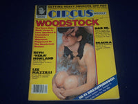 1979 AUGUST 21 CIRCUS MAGAZINE - WOODSTOCK COVER - GREAT PHOTOS - J 886