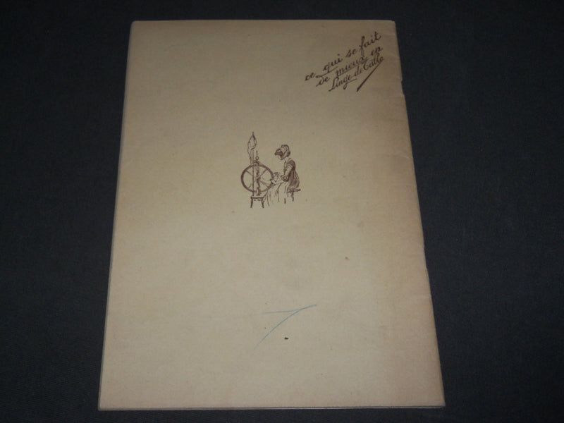 1940'S LE BEAU DAMASSÉ DU NORD FRENCH CATALOGUE - NICE ILLUSTRATIONS - FR 584