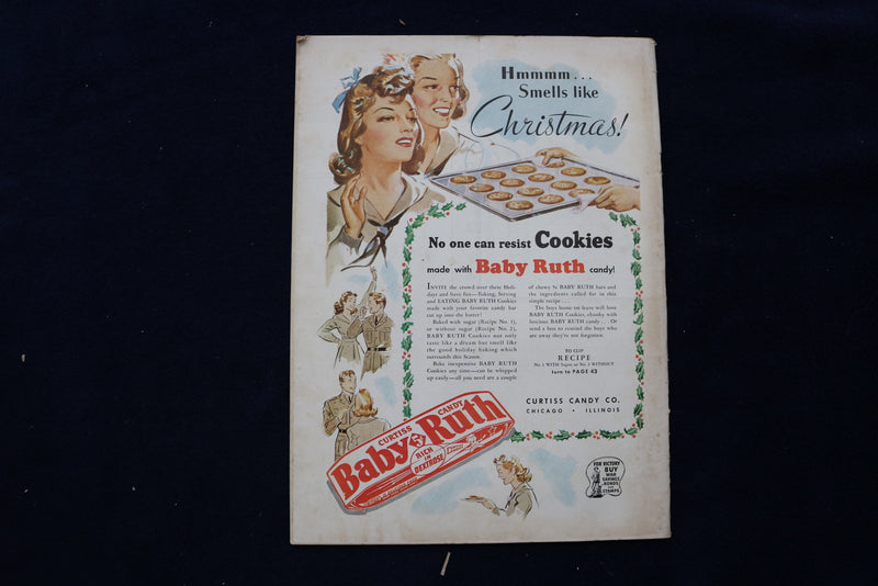 1942 DECEMBER AMERICAN GIRL MAGAZINE - CHRISTMAS ISSUE COVER - E 11664