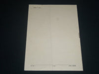 1961 LENINGRAD STATE ORDEN LENIN OPERA PROGRAM - THE GOLDEN COCKERET - J 4230